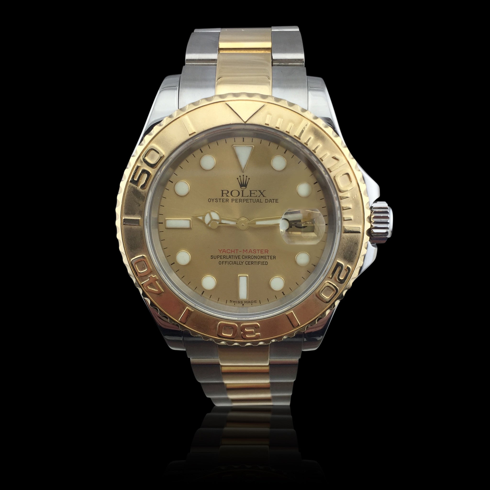 Rolex Yacht-Master Two Tone Oyster Watch