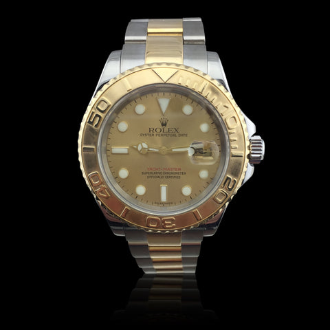 Rolex Yachtmaster Two Tone Wristwatch