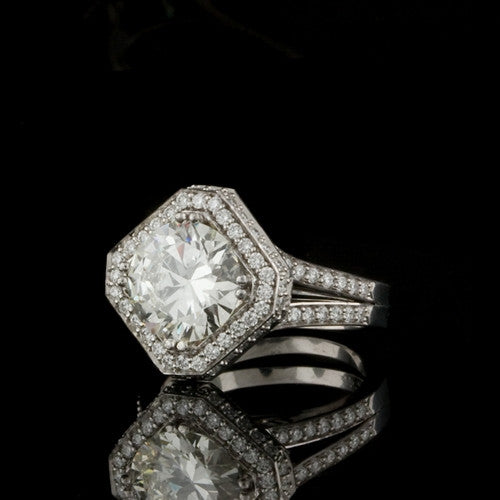 3.84ct tw Round Diamond Ring1