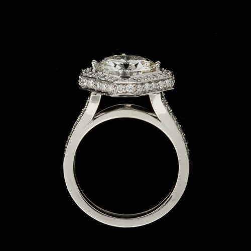 3.84ct tw Round Diamond Ring3