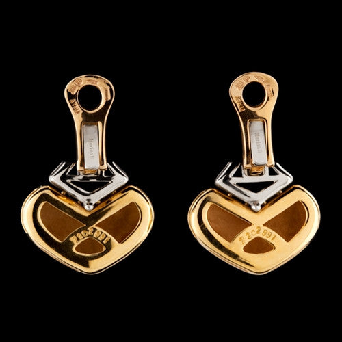 Marina B. 18KT 2-Tone Earrings