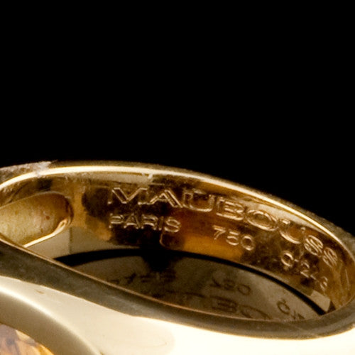 Mauboussin "Betty" Orange Topaz Ring
