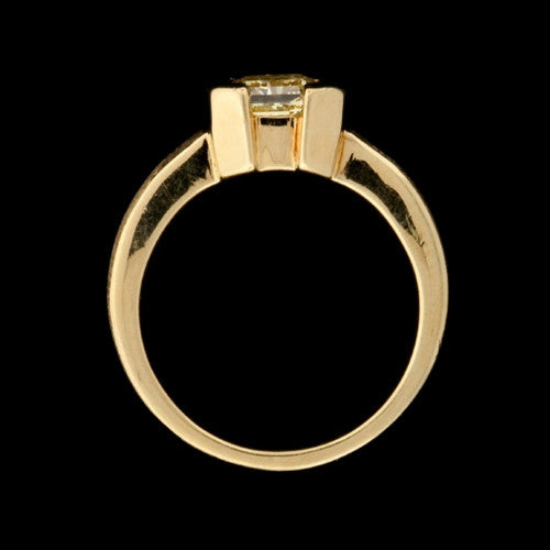 1.03ct tw Fancy Yellow Diamond 18KT Ring