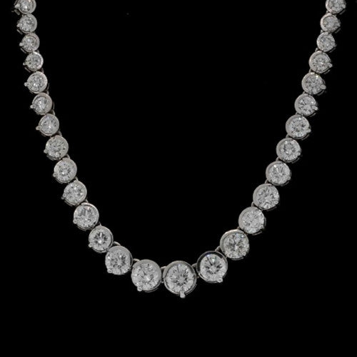 13.69ct tw Diamond Line Necklace