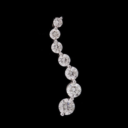 1.54ct tw Diamond Journey Pendant