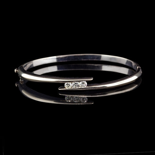 0.50ct tw Diamond Bangle Bracelet