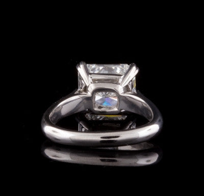 4.26ct Radiant Cut Diamond Ring2