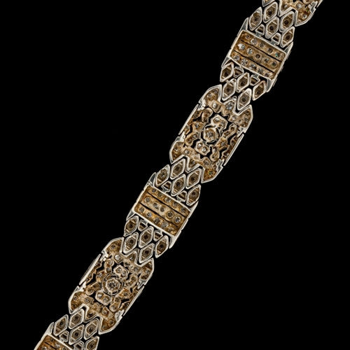 4.40ct tw Deco Style Diamond Bracelet1