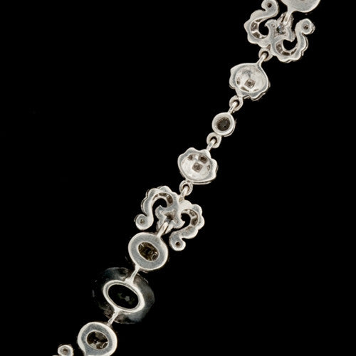 4.64ct Tsavorite & Diamond Bracelet1