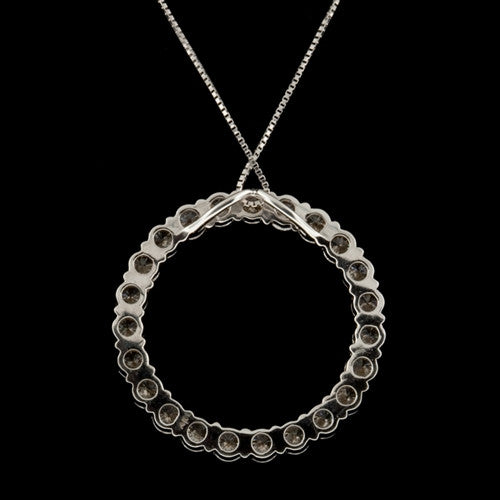 4.88ct tw Diamond Circle Necklace1