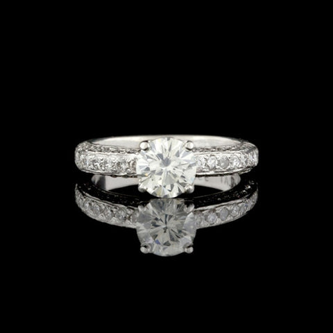 1.64ct tw Round Brilliant Cut Diamond Ring