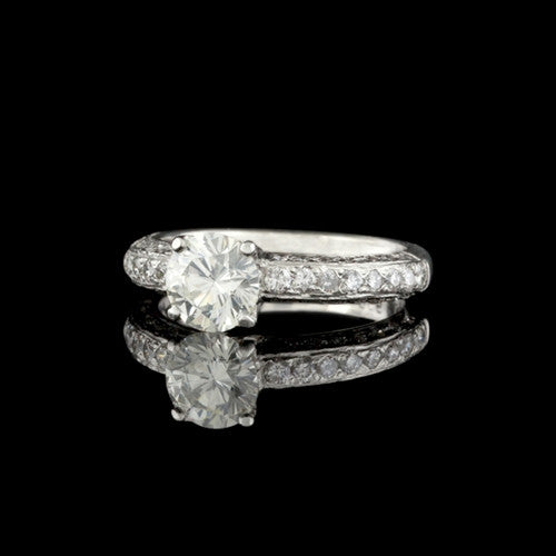 1.64ct tw Round Brilliant Cut Diamond Ring
