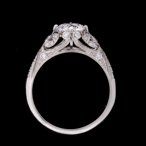 1.03ct Round GIA Diamond Ring