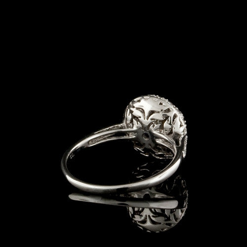 Sapphire & Diamond Star Design Ring