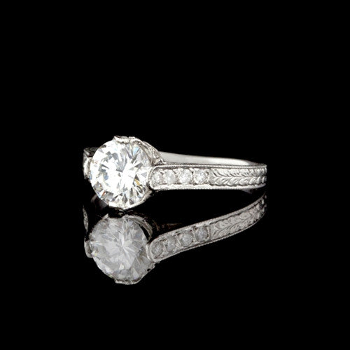 1.25ct tw Round GIA Diamond Ring