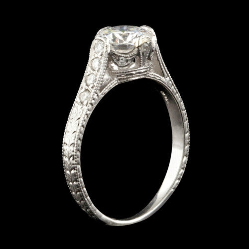 1.25ct tw Round GIA Diamond Ring