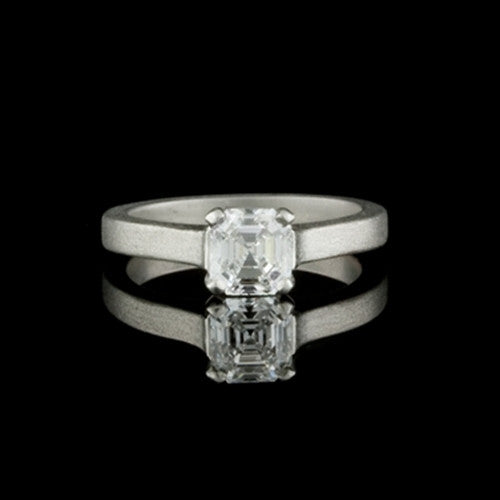 1.05ct tw Asscher GIA Diamond Solitaire