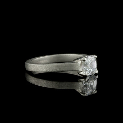 1.05ct tw Asscher GIA Diamond Solitaire