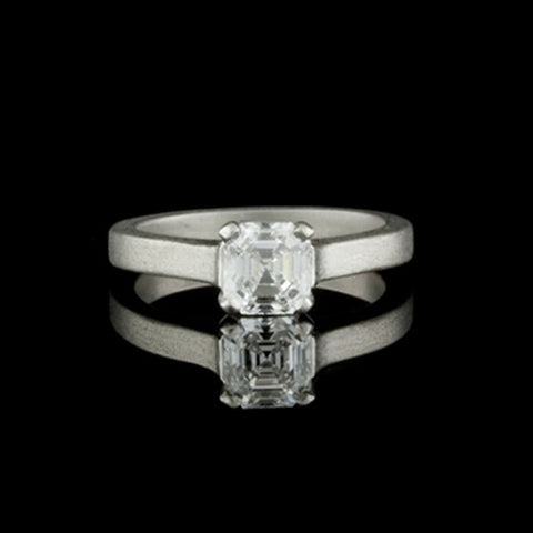 1.05ct tw Asscher GIA Diamond Solitaire
