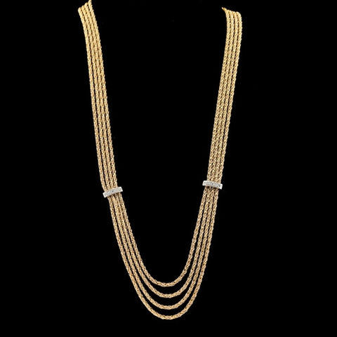 Tiffany & Co. 4-Strand Necklace