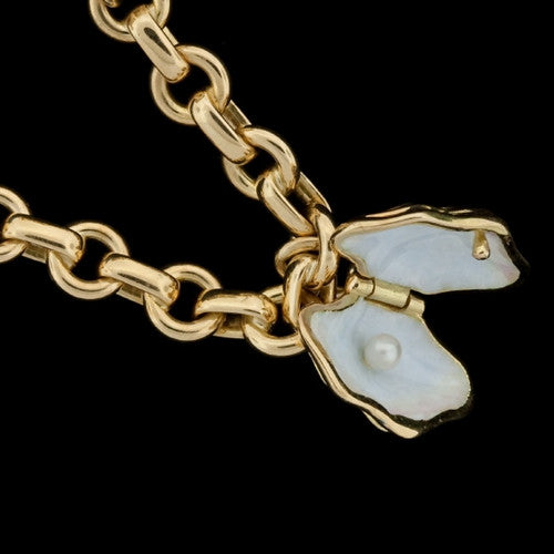 Tiffany & Co. Gold Charm Bracelet