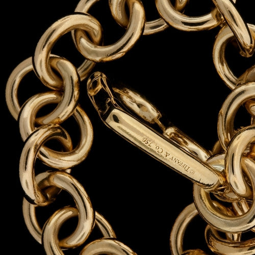 Tiffany & Co. Heart Clasp Link Bracelet