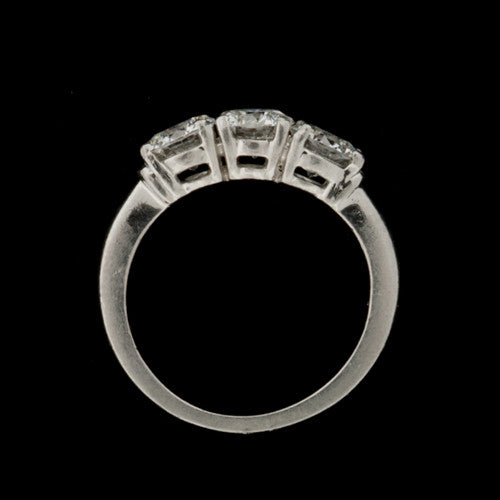 1.60ct tw Triple Round Diamond Ring