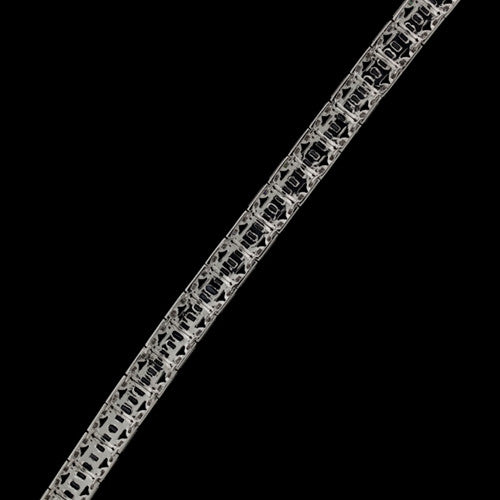 13.63ct Sapphire & Diamond Bracelet