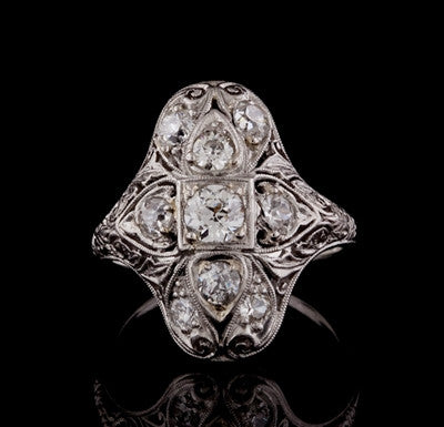 1.08ct tw Estate Diamond Ring