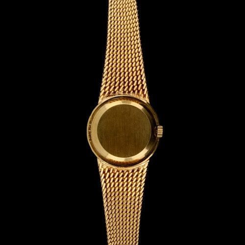 Omega Ladies Blue Face Deville Watch