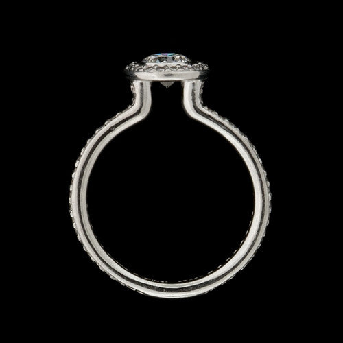 Ritani 0.90ct tw Round Diamond Ring