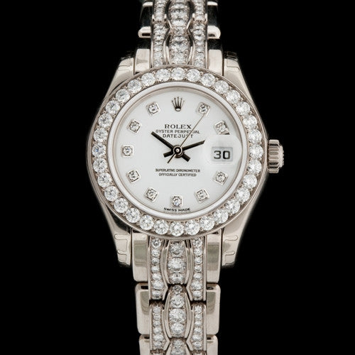 Rolex 18KT Diamond Pearlmaster