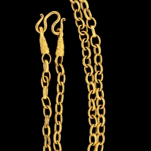 22KT Link Chain Necklace