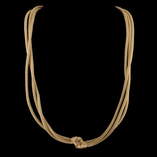 Three Strand Knot Necklace