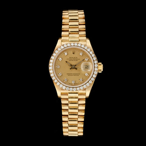 Rolex Diamond Bezel Datejust