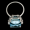 10.00ct Aquamarine Diamond Ring
