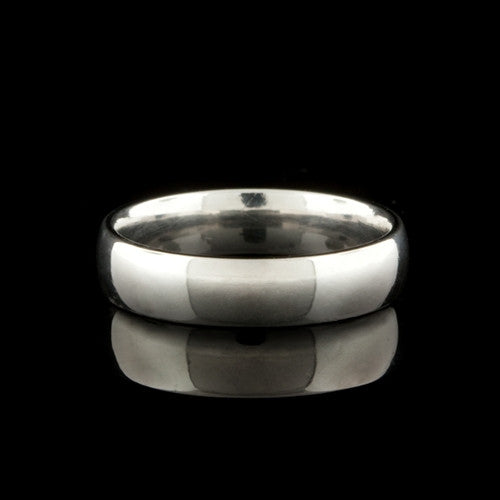 Platinum 5mm Wedding Band Ring