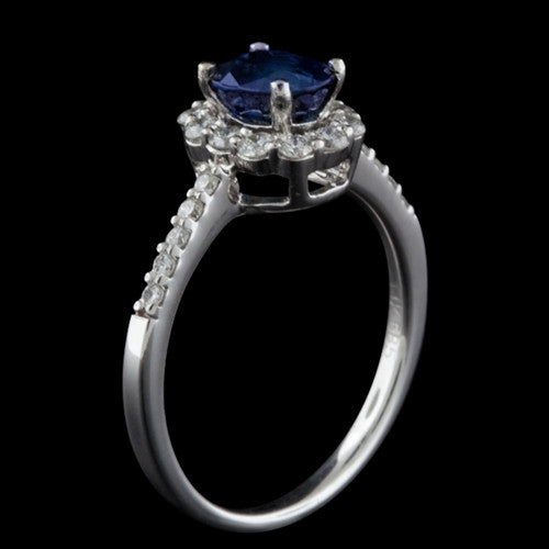 Sapphire & Diamond Ring