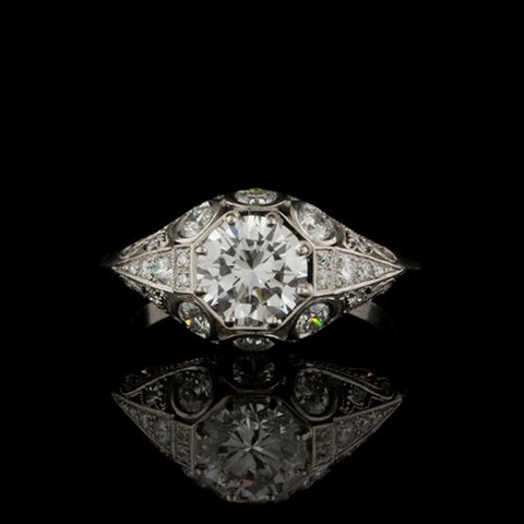 1.70ct tw Round GIA Diamond Ring