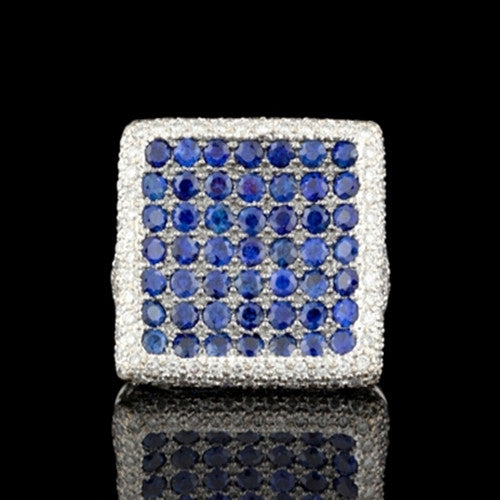 2.89ct tw Sapphire & Diamond Ring