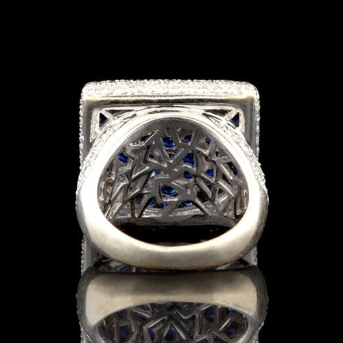 2.89ct tw Sapphire & Diamond Ring