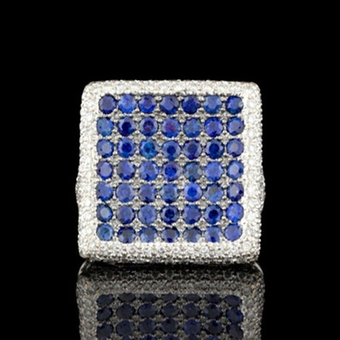 2.89ct tw Sapphire & Diamond Ring