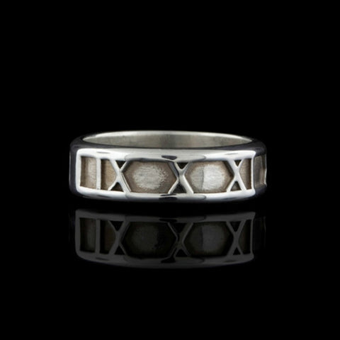 Tiffany & Co. Silver Atlas Ring