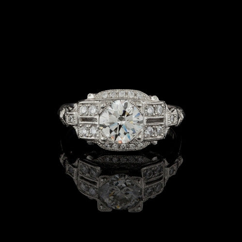 1.27ct tw Round GIA Diamond Ring
