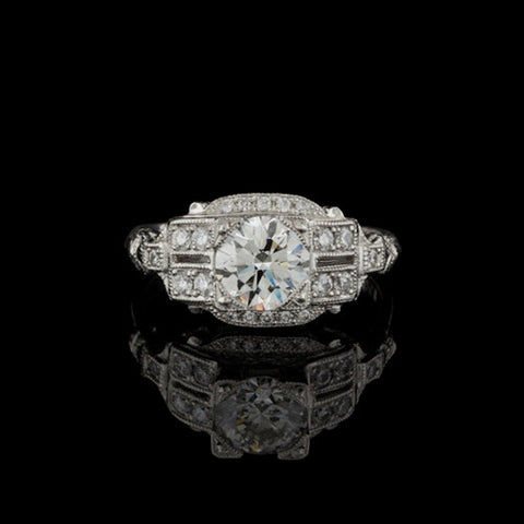 1.27ct tw Round GIA Diamond Ring