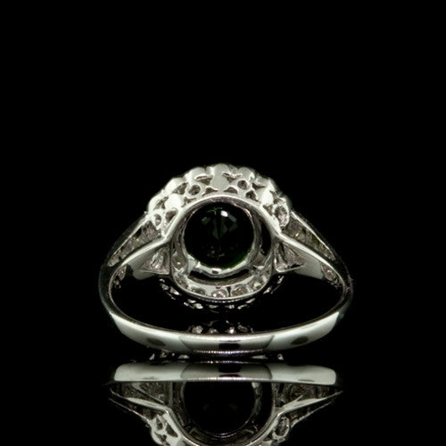  2.10ct tw Tourmaline, Diamonds Ring