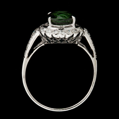  2.10ct tw Tourmaline, Diamonds Ring