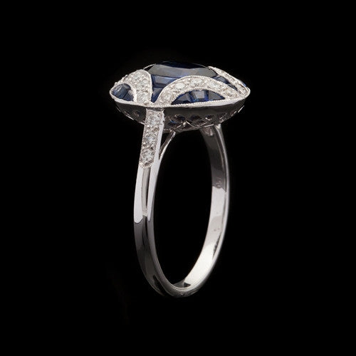 1.98ct tw Sapphire & Diamond Ring