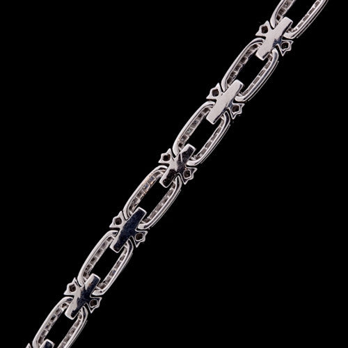 2.00ct tw Oval Shaped Diamond Link Bracelet