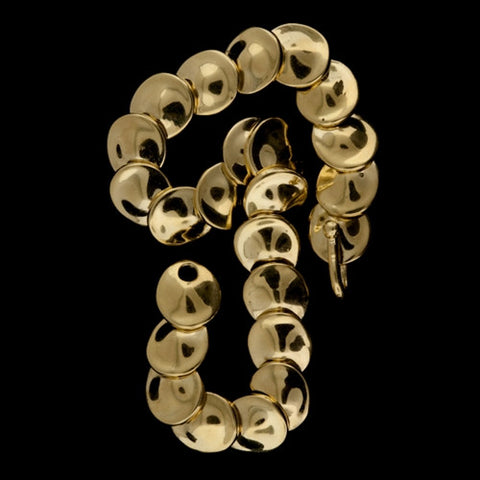 Robert Lee Morris 18KT Pebble Bracelet